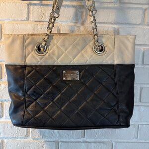 Nine West Quilted Tote, Used Condition